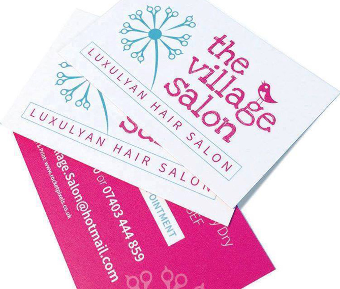 business card design Eastleigh